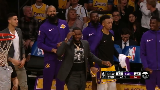 Alex Caruso's Putback Dunk Forces LeBron To Learn Another Teammate's Name